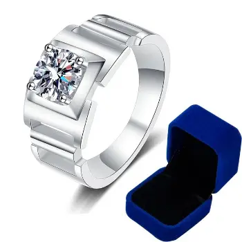 Perfect Men Silver Ring